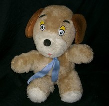 10&quot; Old Vintage Puppy Dog Musical Wind Up Richard Toy 1979 Stuffed Animal Plush - £34.17 GBP