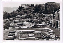 Italy Postcard RPPC Tindari Roman House With Mosaic Pavements 1st Centur... - $2.16
