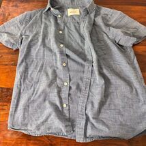 Urban Pipeline Men's L Gray Short Sleeve Button-Up Casual Shirt - $5.94