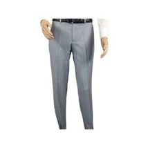 Men Suit BERLUSCONI Turkey 100% Italian Wool Super 180's 3pc Vested #Ber8 Gray image 8