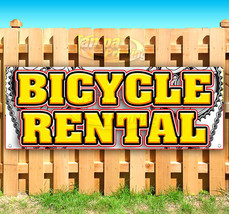 Bicycle Rental Advertising Vinyl Banner Flag Sign Many Sizes Usa - £18.69 GBP+