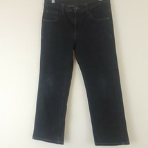 WRANGLER  Originals Size 10 Husky Boys Shadow Black Denim Jeans - £7.88 GBP