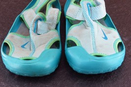 Nike ACG Toddler Girls Sz 12 Medium Blue Sandals Fabric - £17.40 GBP