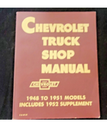 1948-1952 Chevrolet Truck Shop Service Repair Restoration Manual - £30.95 GBP