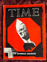 Time November 8 1968 Nov 11/8/68 Lyndon Johnson Vietnam Bombing Decision - £5.16 GBP