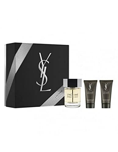 L'homme by Yves Saint Laurent Gift Set for Men (3.3oz EDT Sp+ & 1.6oz Shower Gel - $138.55