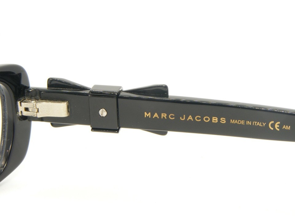 NEW MARC JACOBS MJ 381 807 SHINY BLACK EYEGLASSES GLASSES FRAME 51-16-135mm Item image 12