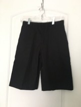 1pc Classroom Boys Black Shorts Pockets Casual School Uniform Size 12  - £23.51 GBP