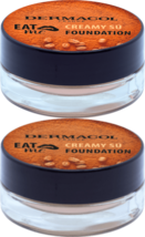 Dermacol Eat Me Foam makeup Creamy Sú Foundation Shades 01 / 02, 10 g Vegan NEW - £21.62 GBP