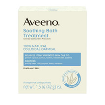 Aveeno Soothing Bath Soak 8 Packets for Eczema, Natural Colloidal Oatmea... - €8,56 EUR