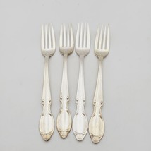 Rogers Bros International Silverplate Set 4 Dinner Forks 1959 REFLECTION... - £15.36 GBP