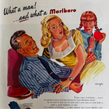 1947 Marlboro Shirts Sportswear Advertisement Vintage Clothing Tobacco D... - $739.33 MXN