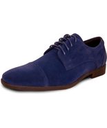 Vangelo Men Dress Shoe KING-4 Oxford Formal Tuxedo Prom and Wedding Blue... - $34.95+