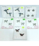 Lot of 7 Elegance Sequin Beaded Applique Packages Birds Stars Butterflies - $355.52 MXN