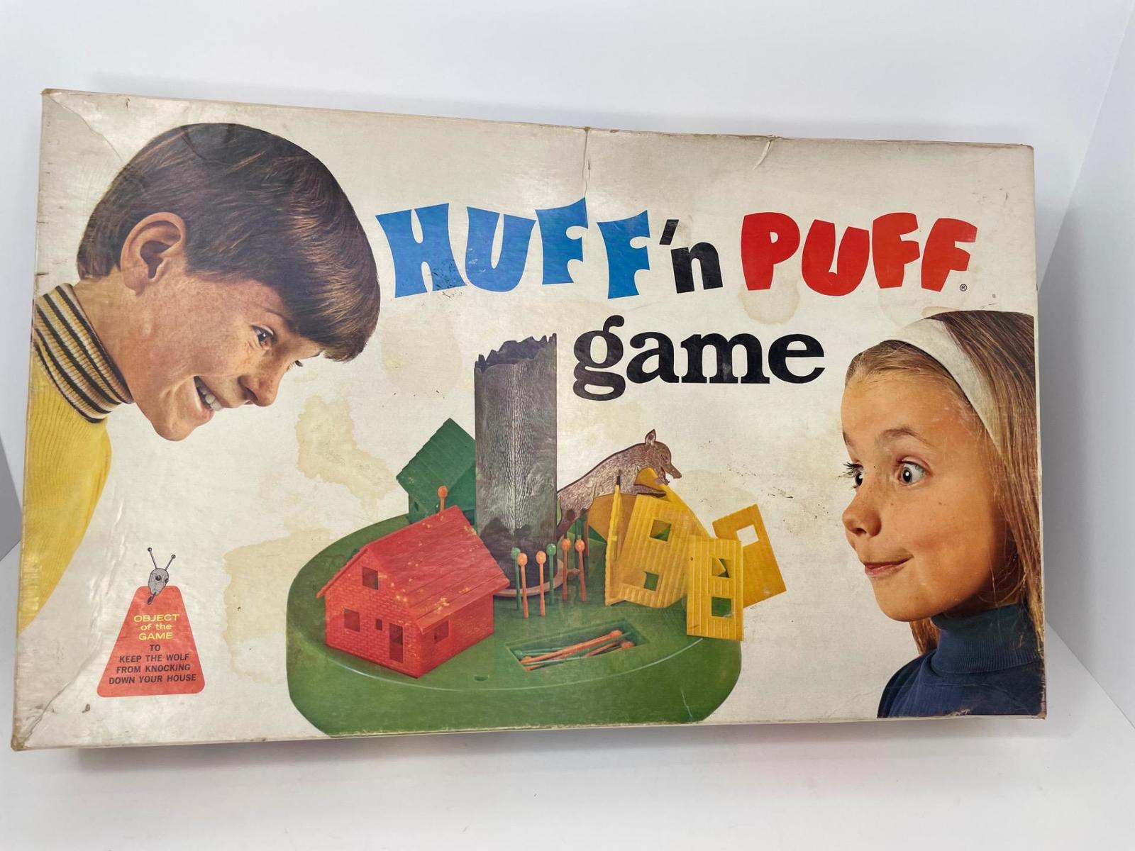 Vintage Schaper Huff &#39;n Puff Game 1968 - $24.00