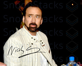 Nicolas Cage Signed 8x10 Glossy Photo Autographed RP Signature Print Poster Pic  - $16.99