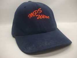MPS Wire Hat 23&quot;+ Stretch Fit Blue Baseball Cap - £15.97 GBP