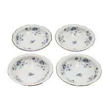 Johann Haviland Blue Garland 5&quot; Dessert Plate set of 4 Bavaria Germany V... - $249.60 MXN