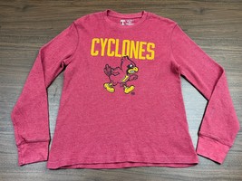 Iowa State Cyclones Men&#39;s Maroon Long-Sleeve Thermal Shirt - Small - £6.29 GBP