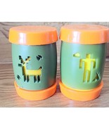 Vintage St. Labre Indian School Ashland Montana Salt &amp; Pepper Shakers Pl... - $7.19