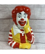 Vintage Ronald McDonald Collection Cookie Jar By Treasure Craft 1997 EUC - $98.99