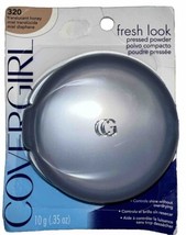 COVER GIRL Fresh Look Pressed Powder #320 Translucent Honey (New/Discont... - £15.81 GBP