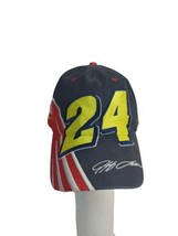 Rare Vintage Chase Authentics Jeff Gordon Dupont NASCAR #24 Strapback Hat Cap - £9.66 GBP