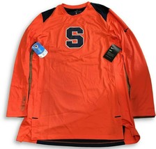 NWT New Syracuse Orange Nike Dri-Fit Elite Small Long Sleeve Shooting Shirt - £34.91 GBP