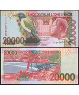 Sao Tome and Principe. Banknote 20000 dobras. 2004. Unc. Paper. Cat# P.67c - £8.80 GBP