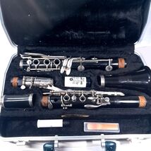 Vintage Bundy Resonite Clarinet by Selmer USA hard green Case student mo... - $97.00