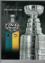 2016 Stanley Cup Program Pittsburgh Penguins San Jose Sharks - $19.79