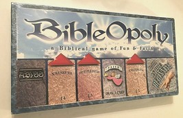 Late For The Sky BibleOpoly Biblical Fun Faith Monopoly Board Game New - £8.53 GBP