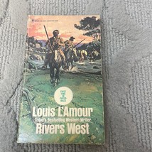 Rivers West Western Paperback Book by Louis L&#39;Amour from Bantam Books 1975 - £9.74 GBP