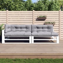  Pallet Cushion Grey Polyester 47.2 x 31.5 x 4.7 in Modular - $367.21 CAD