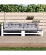 Pallet Cushion Grey Polyester 47.2 x 31.5 x 4.7 in Modular - $268.49