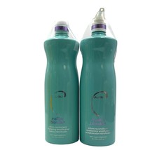  Malinu C Malibu Blondes Enhancing Shampoo &amp; Conditioner 33.8 fl.oz - £58.12 GBP