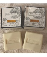 (2) Miller Harris CITRON Soap Bar 80g  3.0 oz. New NIB Imperfect Box - $18.79