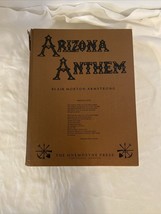 Arizona Anthem First Edition Book of Poems 11 1/4&quot; by 8 1/2&quot; by 2&quot;. - £18.07 GBP