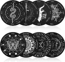 8 Pack Pendulum Board for Divination Dowsing Board Divination Metaphysical Messa - £28.39 GBP