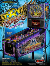 Aerosmith Premium Pinball FLYER Original Arcade Machine Hard Rock &amp; Roll Art - £16.87 GBP