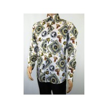 Mens Sports Dress Shirts By AXXESS From Turkey 100% Egyptian Cotton 622-12 White image 8