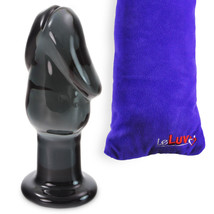 LeLuv Shade of Grey Giant Stubby Cock Head Sculpture Sex Toy Daring Art - £16.37 GBP