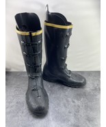 Lacrosse 16&quot;  Men&#39;s Shoe Black 8M Over Shoes 5-Buckle Casual Comfort Cov... - $60.87 CAD