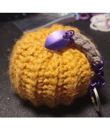 Pumpkin Plushie- Orange Keychain - $20.00