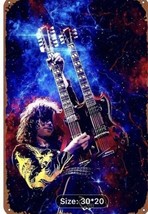 Jimmy page-12/8 New Metal Sign - £23.65 GBP