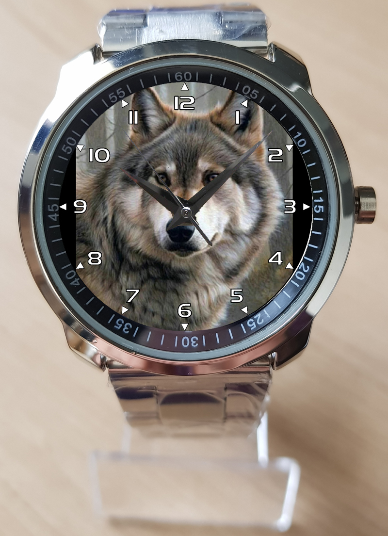 Primary image for Wolf Art Style #3 Unique Wrist Watch Sporty