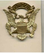 PURDUE Hat Badge Eagle Brass - $29.99