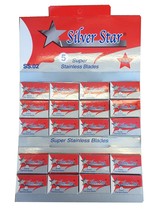 Silver Star Super Stainless Steel Double Edge Safety Razor Blades, 100 b... - £7.81 GBP