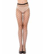 Angelique Classic Wide Fishnet Fence Net Pantyhose Tights Hosiery- Fits ... - $18.95