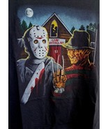 A Nightmare On Elm St. American Gothic T-Shirt XL Freddy Krueger Jason V... - £13.00 GBP